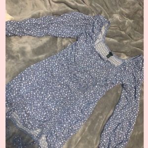 Blue floral wild fable dress. Used, in good condition. Size Medium